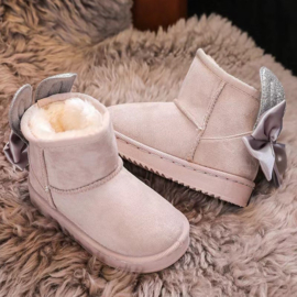 Cute bunny boots - Grey