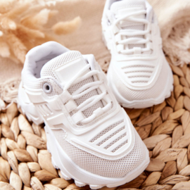 Sporty sneaker - White