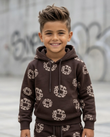 Rebel Circle Tracksuit - bruin