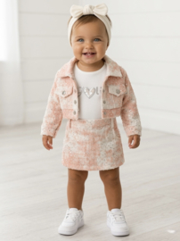 Peach Sparkle Baby Set