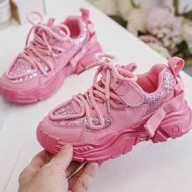 Wow sneakers - Roze