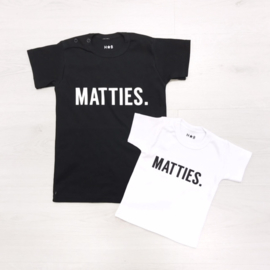 Matties. Shortsleeves - Twinning (gepersonaliseerd)