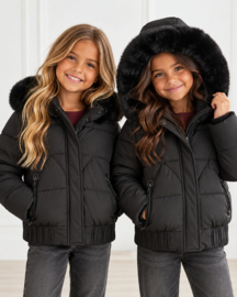 Alaska Luxury Puffer Jacket - zwart