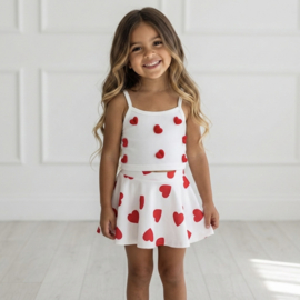 Little sweet hearts set - rood