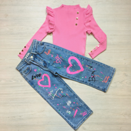 Only pink top