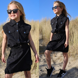Skirt & Tough set - zwart