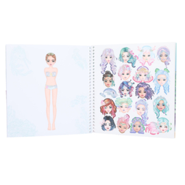 TOPModel Dress Me Up stickerboek MERMAID