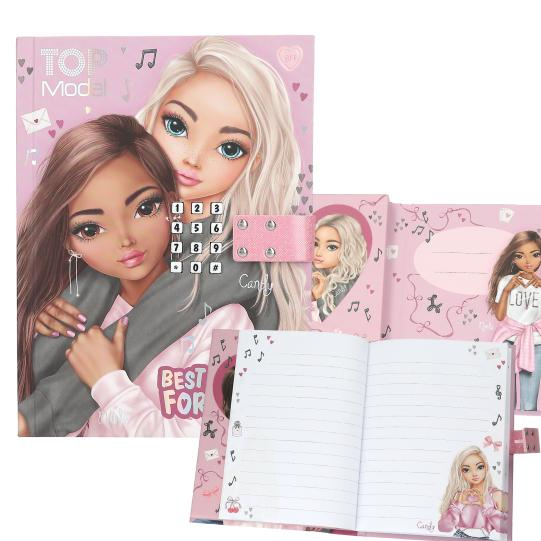 TOPModel geheime code dagboek met geluid MIJN BFF