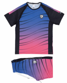 Icon motion set - zwart/blauw/roze