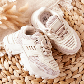 Sporty sneaker - Beige