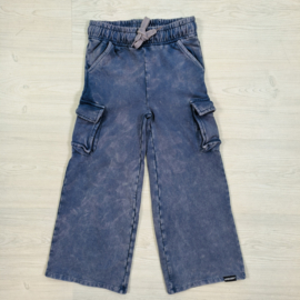 Long & Wide pants - Denim wash