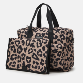 Luiertas brown leopard - Double Pocket