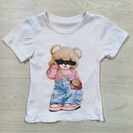 Girly bear tee