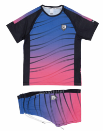 Icon motion set - zwart/blauw/roze