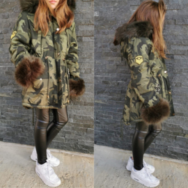 Girls camo jacket