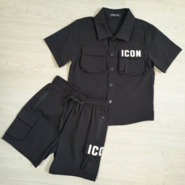 Icon outside set - zwart
