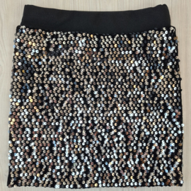 Glitter & paillet skirt