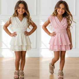 Your Romantic Ruffle Lace Dress