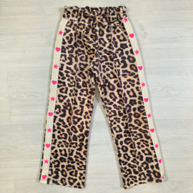 Love the star leopard pants  - roze