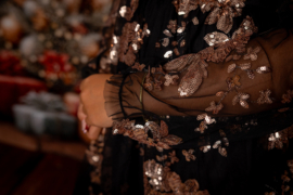 Lovely december dress - zwart