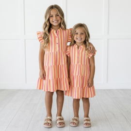 Summer Candy Girls Dress - geel/oranje