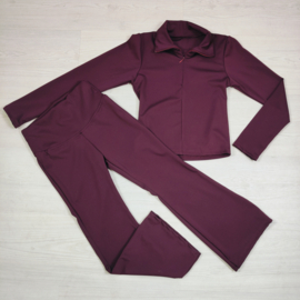 Sunny days zip set - bordeaux