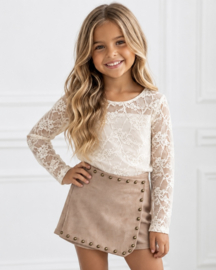 Lace Top - beige
