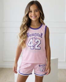 Beautiful 42 Sport Set - roze