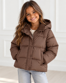 Winter puffer jacket - bruin