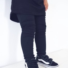 Basic biker legging - Zwart