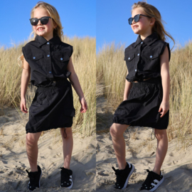 Skirt & Tough set - zwart