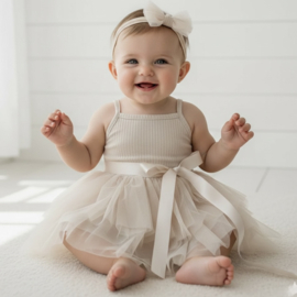 Ultimate tule dress - beige