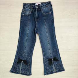 Bow Sparkle Flared Jeans
