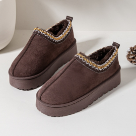 Cozy slides (twinning) - bruin (verzenddatum 25 sep)