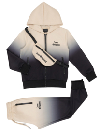 Icon zipped fade set - beige (verzenddatum 9 okt)
