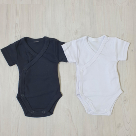 Overslag romper shortsleeves