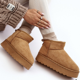 Mini winter boots - camel (Twinning)