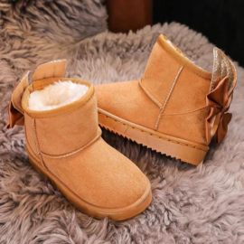 Cute bunny boots - Camel