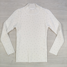 Diamond Basic Top - wit
