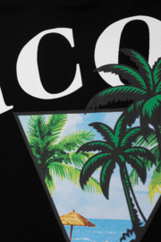 Icon island Twinning tee - zwart