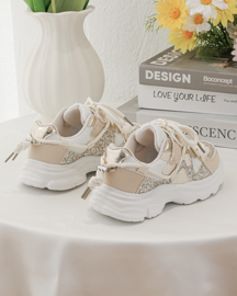 Step up sneakers - beige