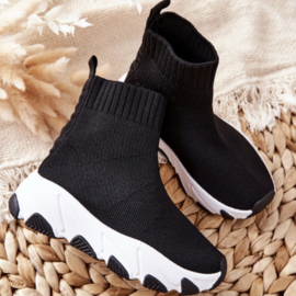 Comfy sneaker - black & white