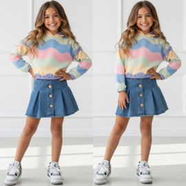 New wave hoodie - lila