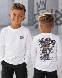 Icon teddy longsleeve - wit