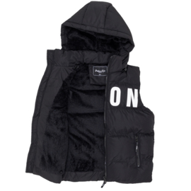 Fave icon bodywarmer - zwart (verzenddatum 23 september)