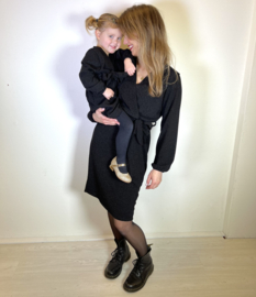The Mommy & Me glitter dress - zwart