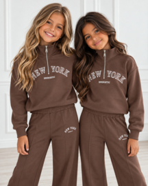 New York zip set - bruin (verzenddatum 9 okt)
