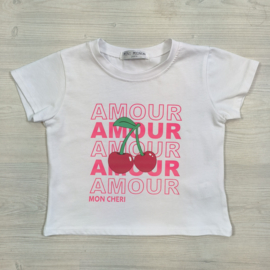 Amour cherry tee