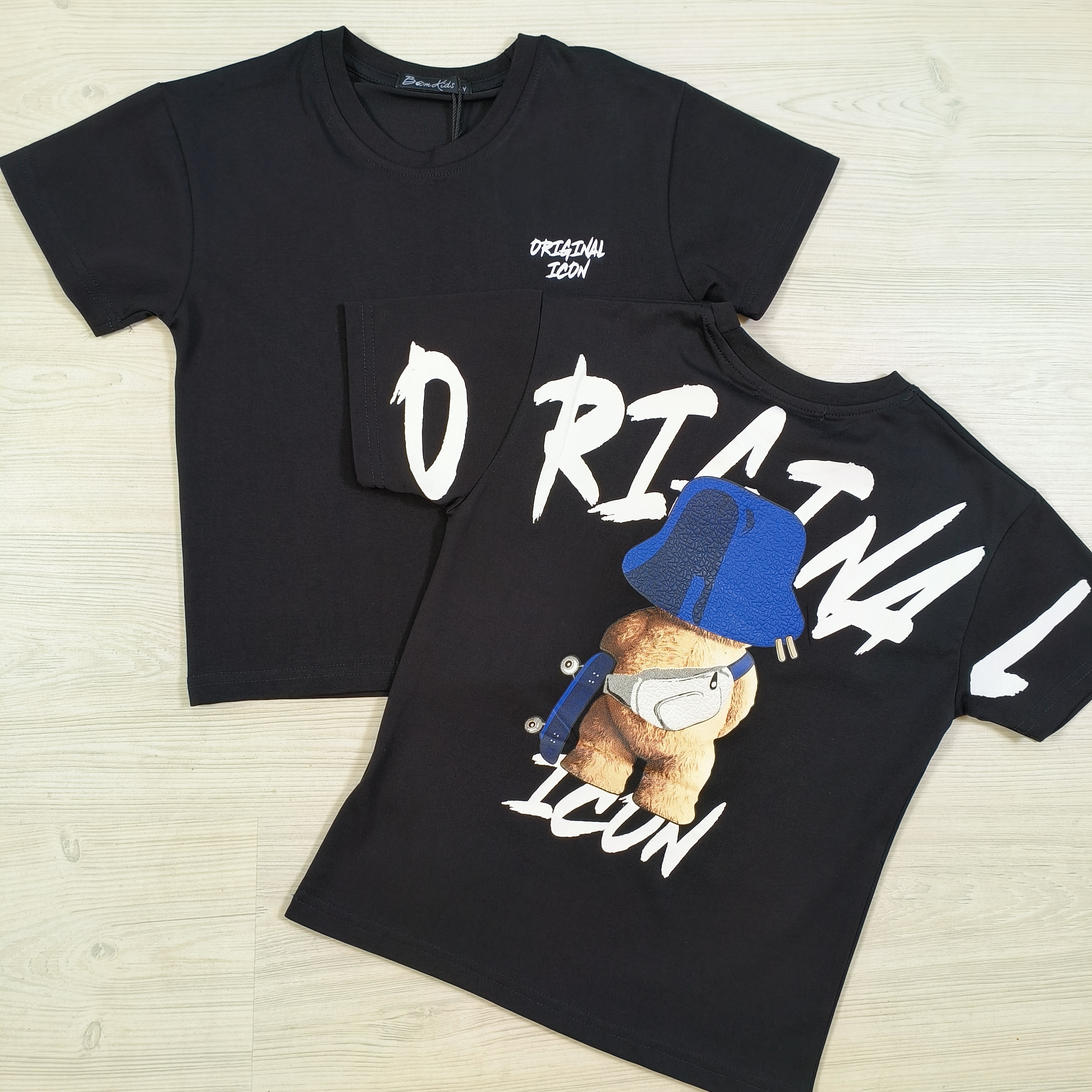 Bear hat icon tee