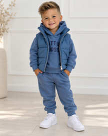 Street style boss set - donkerblauw (verzenddatum 9 okt)